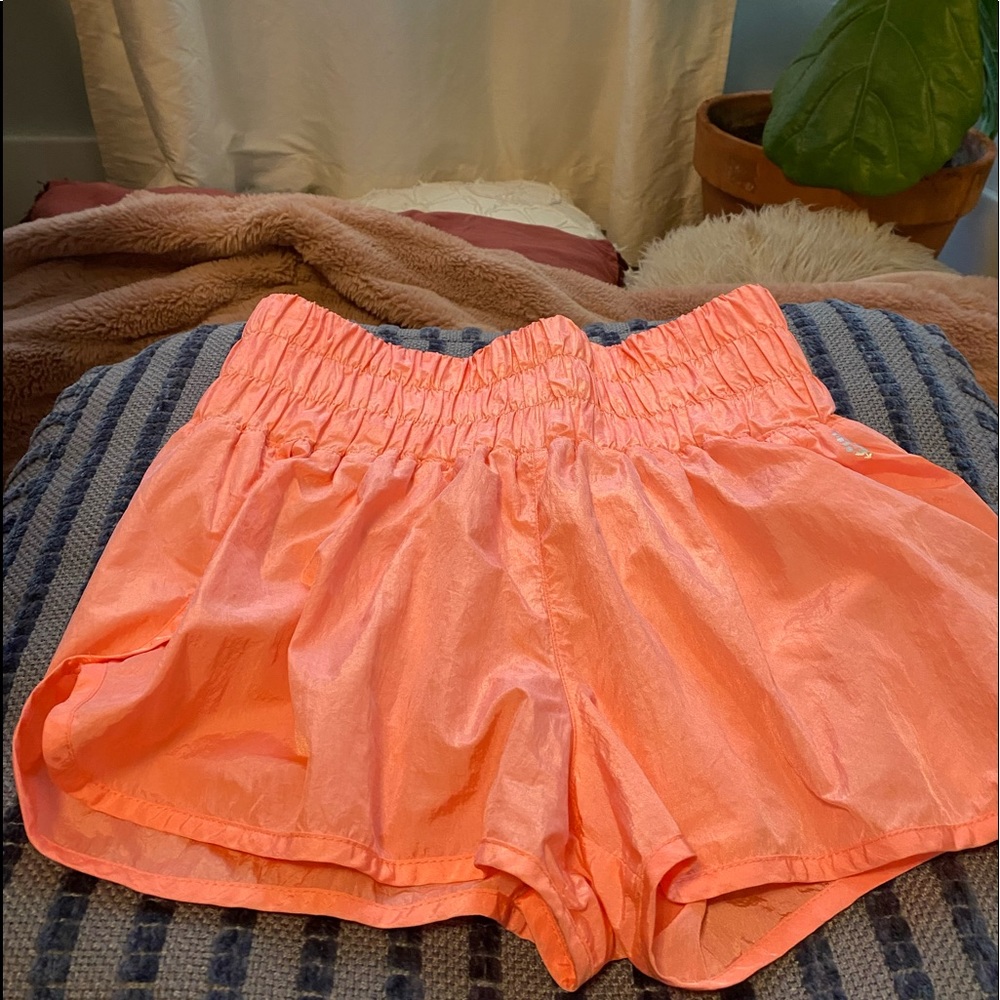 Free People The Way Home Short in Papaya Punch